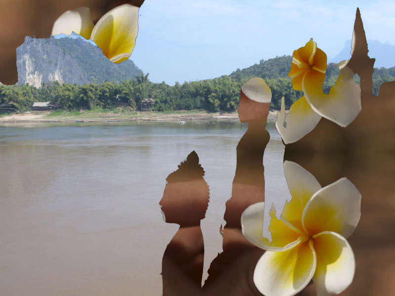 Buddha, Mekong, Pak Ou, Dok champa
        (Frangipani)